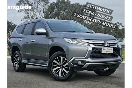 Grey 2018 Mitsubishi Pajero Sport Wagon Gls (4X4) 5 Seat
