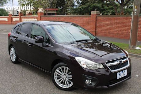 Red 2013 Subaru Impreza Hatchback 2.0I-S (Awd)