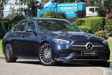 Blue 2023 Mercedes-Benz C-CLASS Sedan C300 R