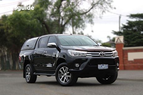 Black 2015 Toyota Hilux Dual Cab Utility Sr5 (4X4)
