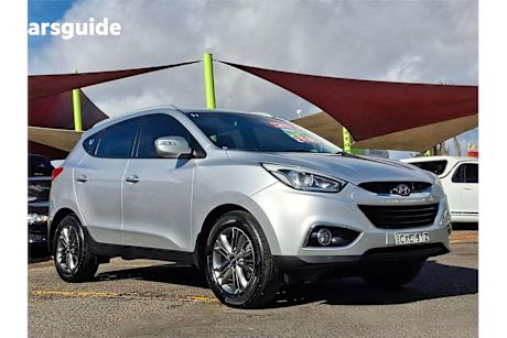 Silver 2014 Hyundai IX35 Wagon Se (Fwd)
