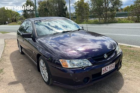 Purple 2003 Holden Commodore Sedan S