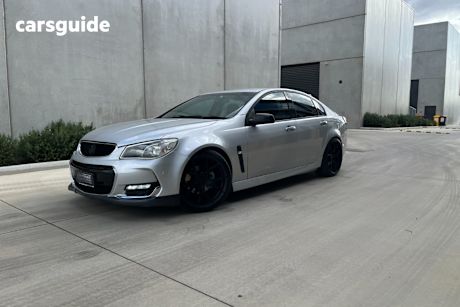 Silver 2015 Holden Commodore Sedan Sv6