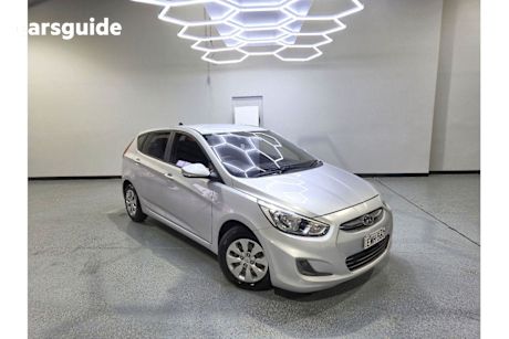 Silver 2016 Hyundai Accent Hatch ACTIVE F