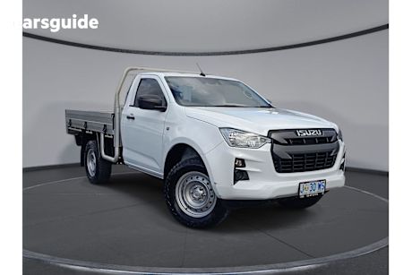 White 2021 Isuzu D-MAX Cab Chassis Sx (4X2) High-Ride