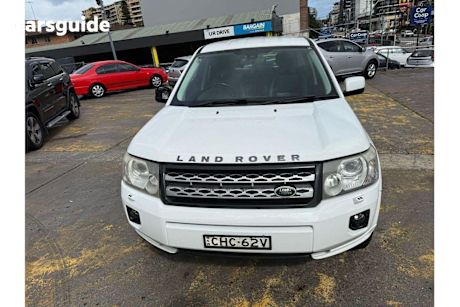 White 2012 Land Rover Freelander 2 Wagon SD4 SE 4X4