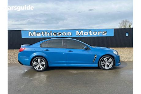 Blue 2014 Holden Commodore Sedan SV6 R