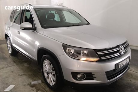Silver 2014 Volkswagen Tiguan Wagon 130 Tdi (4X4)