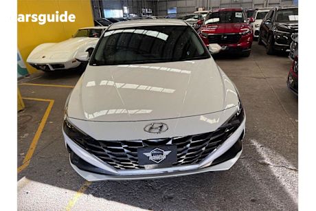 White 2022 Hyundai I30 Sedan Active