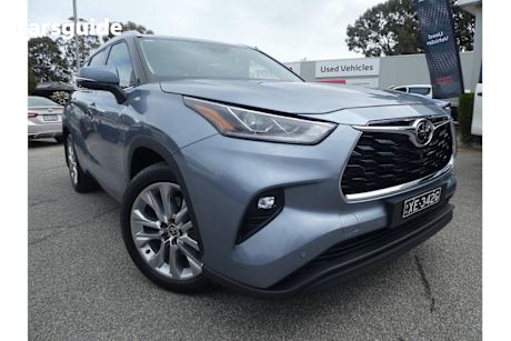 Blue 2021 Toyota Kluger SUV GRANDE