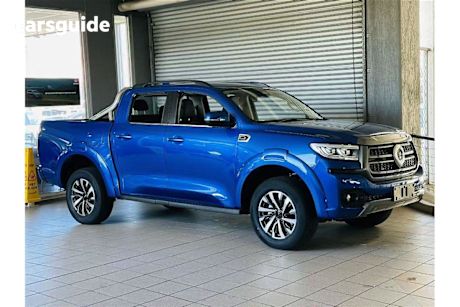Blue 2025 GWM Cannon Dual Cab Utility Lux (4X4)