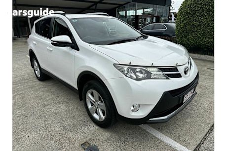 White 2013 Toyota RAV4 Wagon Gxl (2Wd)