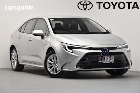 Silver 2024 Toyota Corolla Sedan Ascent Sport Hybrid
