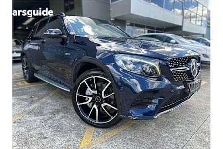 Blue 2016 Mercedes-Benz GLC43 Wagon