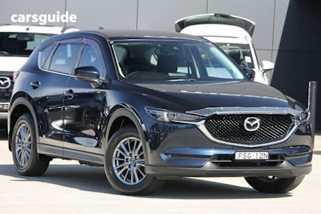 Blue 2017 Mazda CX-5 Wagon MAXX SPORT 4X4