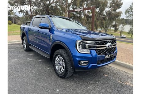 Blue 2023 Ford Ranger Double Cab Pick Up Xlt 2.0 (4X4)