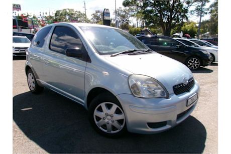 Blue 2005 Toyota Echo Hatchback