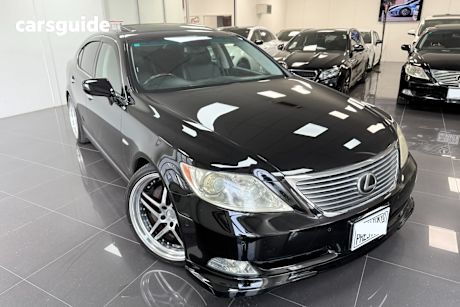 Black 2006 Lexus LS460 Sedan