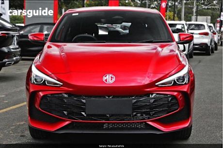 Red 2025 MG MG3 Hatch EXCITE F