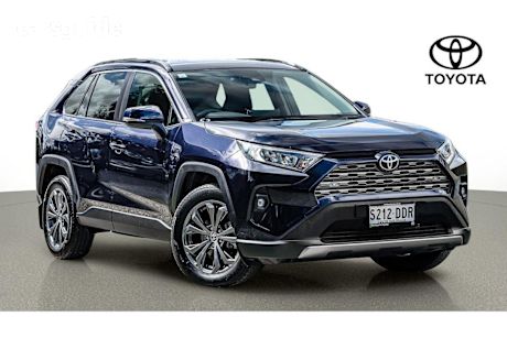 Blue 2024 Toyota RAV4 SUV GXL F