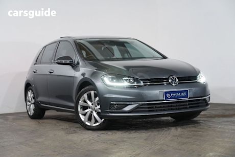 Grey 2017 Volkswagen Golf Hatchback 110 Tdi Highline
