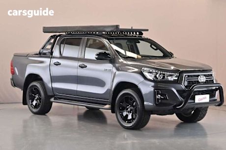 Grey 2020 Toyota Hilux Double Cab Pick Up Rogue (4X4)