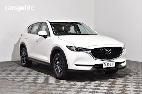White 2019 Mazda CX-5 SUV TOURING 4X4