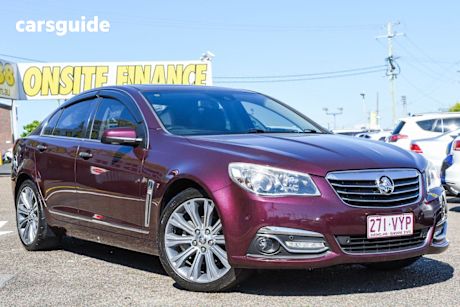 Red 2015 Holden Calais Sedan V