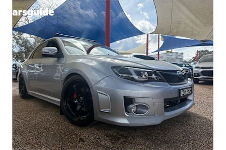 Silver 2011 Subaru Impreza Sedan WRX 4WD