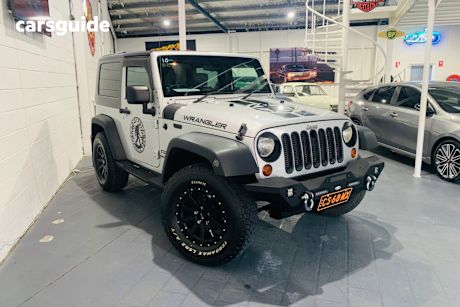 Grey 2008 Jeep Wrangler Softtop Sport (4X4)