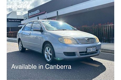 Blue 2005 Toyota Corolla Sedan ASCENT SPORT F