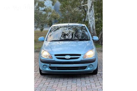 Blue 2007 Hyundai Getz Hatchback S