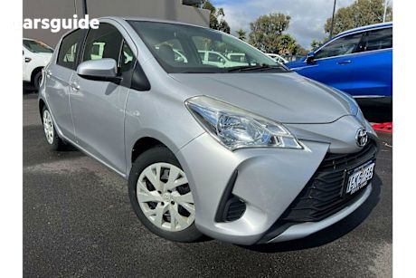 Silver 2017 Toyota Yaris Hatchback Ascent