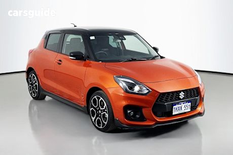 Orange 2023 Suzuki Swift Hatchback Sport Turbo