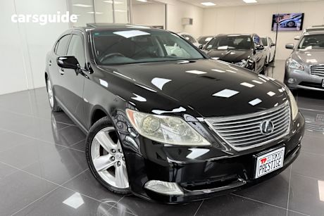 Black 2006 Lexus LS460 Sedan