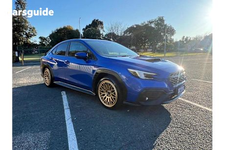 Blue 2024 Subaru WRX Sedan (Awd)