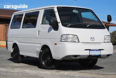 White 2003 Mazda E1800 Van (Swb)