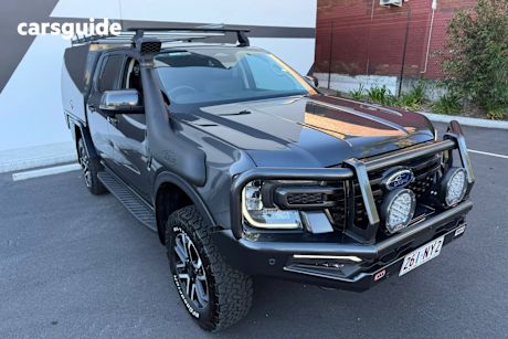 Grey 2022 Ford Ranger Double Cab Pick Up Sport 3.0 (4X4)