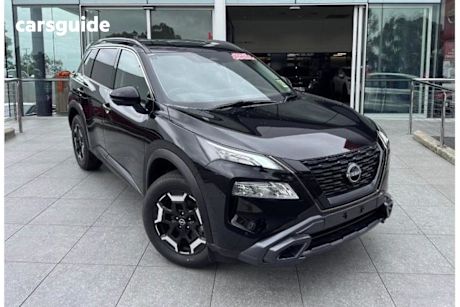 Black 2025 Nissan X-Trail Wagon N-Trek (2Wd)
