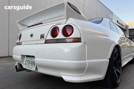 White 1997 Nissan Skyline Coupe Gtr V-Spec