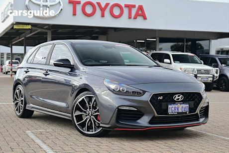 Grey 2018 Hyundai I30 Hatchback N Performance Lux