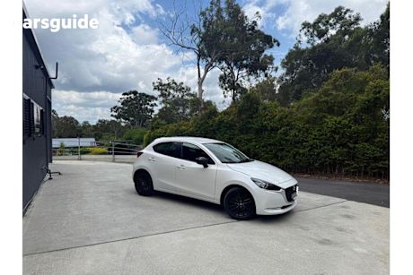 White 2022 Mazda 2 Hatchback G15 Pure Sp