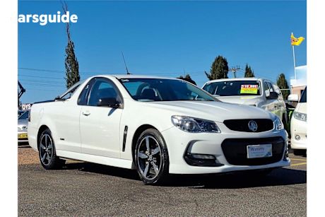 White 2016 Holden UTE Ute Tray SV6 BLACK R