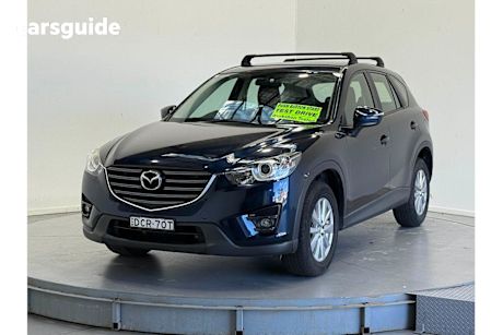 Blue 2015 Mazda CX-5 Wagon Maxx Sport (4X4)
