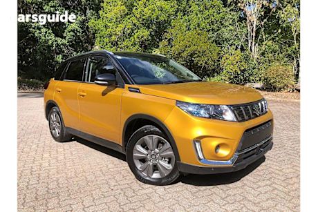 Yellow 2024 Suzuki Vitara SUV TURBO F