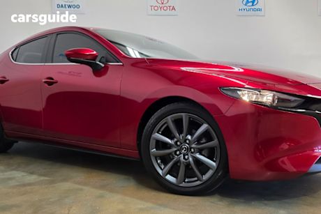 Red 2020 Mazda 3 Hatchback G20 Evolve