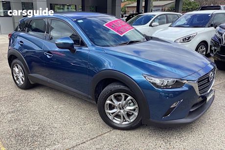 Blue 2019 Mazda CX-3 Wagon Maxx Sport (Fwd)