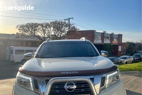 White 2016 Nissan Navara Dual Cab Utility St-X (4X4)