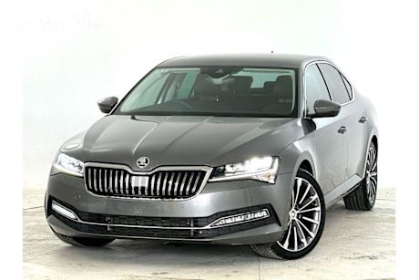 Grey 2022 Skoda Superb Sedan Style 162Tsi