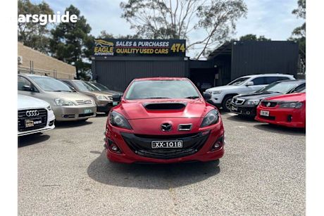 Red 2009 Mazda 3 Hatchback Mps
